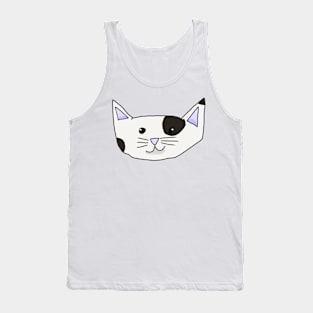 Black Spotted Cat Tank Top